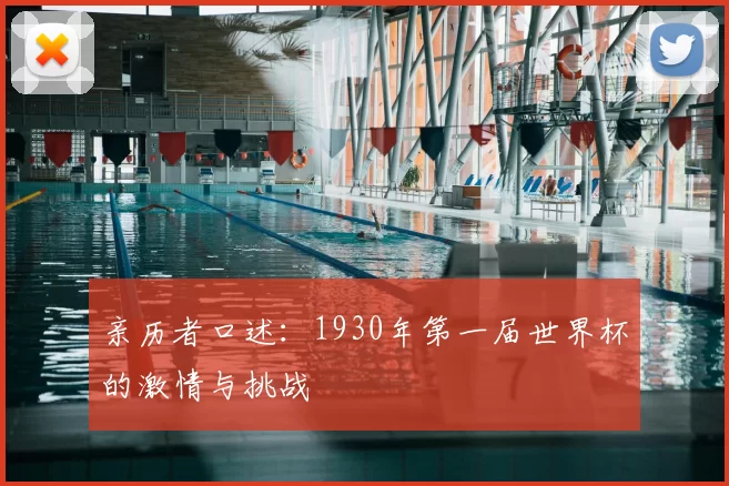 亲历者口述:1930年第一届世界杯的激情与挑战